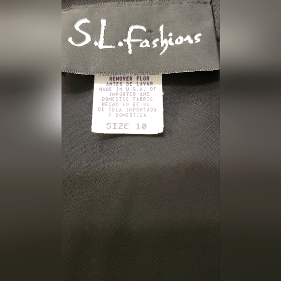 SL Fashions Sheer Layered Tier Spaghetti Strap Midi Dress - Picture 6 of 8